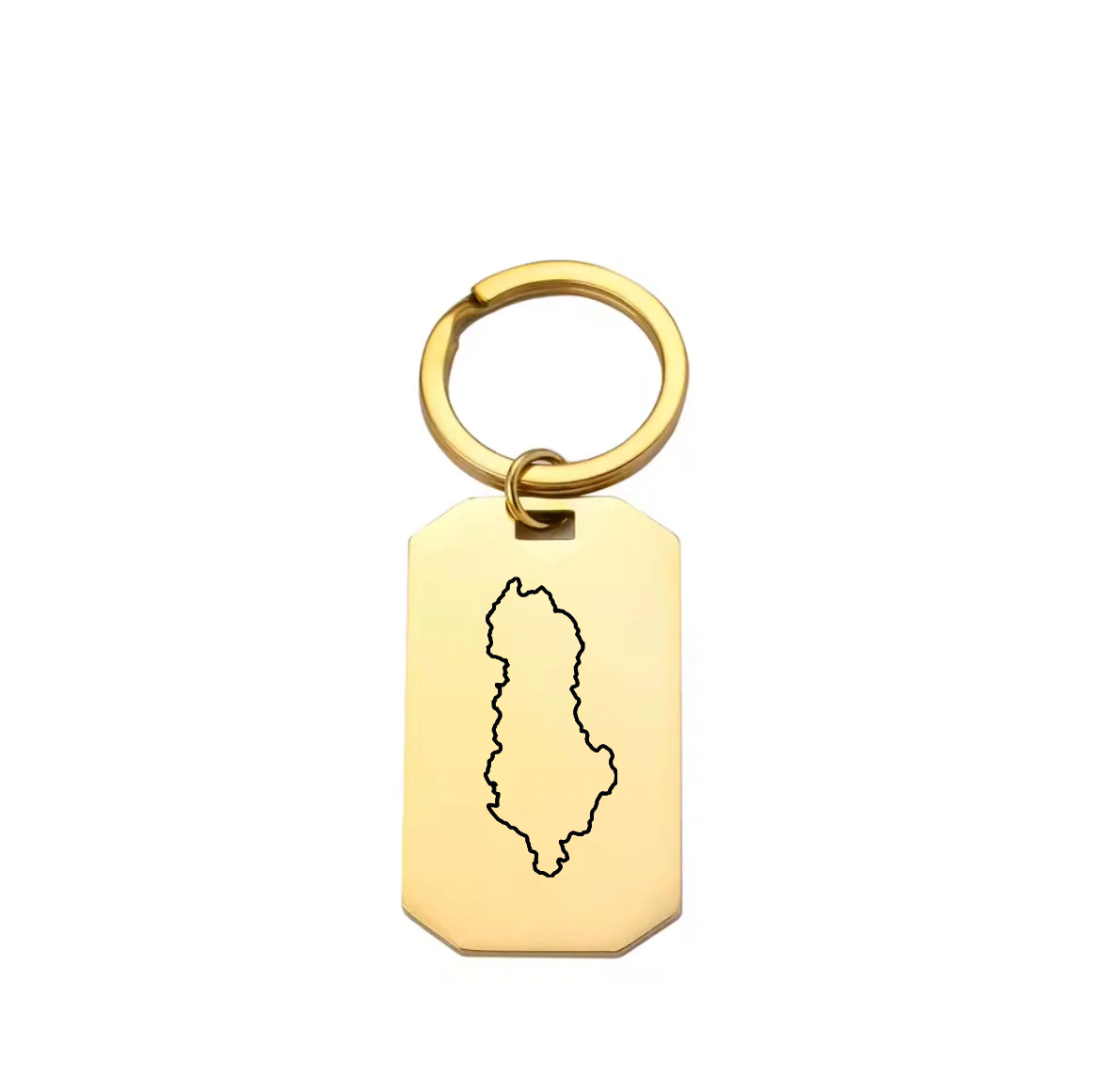 Schlüsselanhänger Landkarte