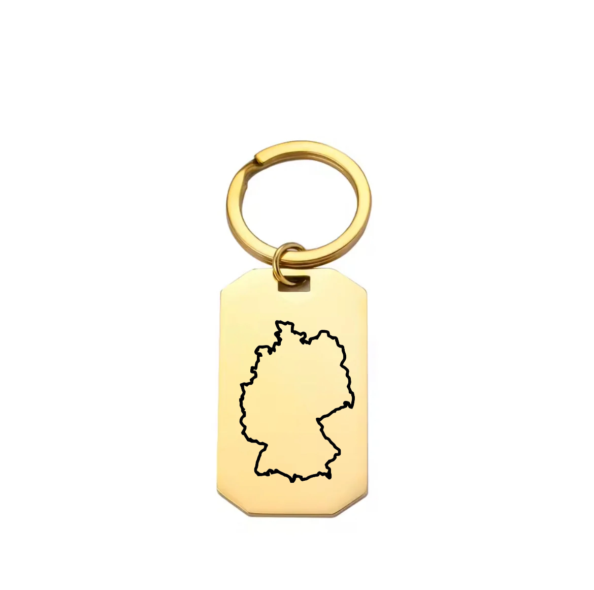 Schlüsselanhänger Landkarte