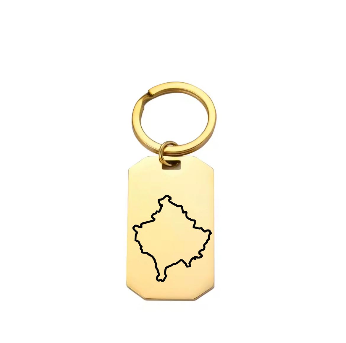 Schlüsselanhänger Landkarte
