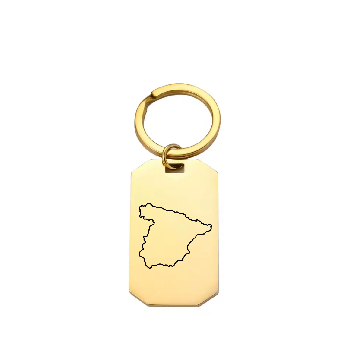 Schlüsselanhänger Landkarte
