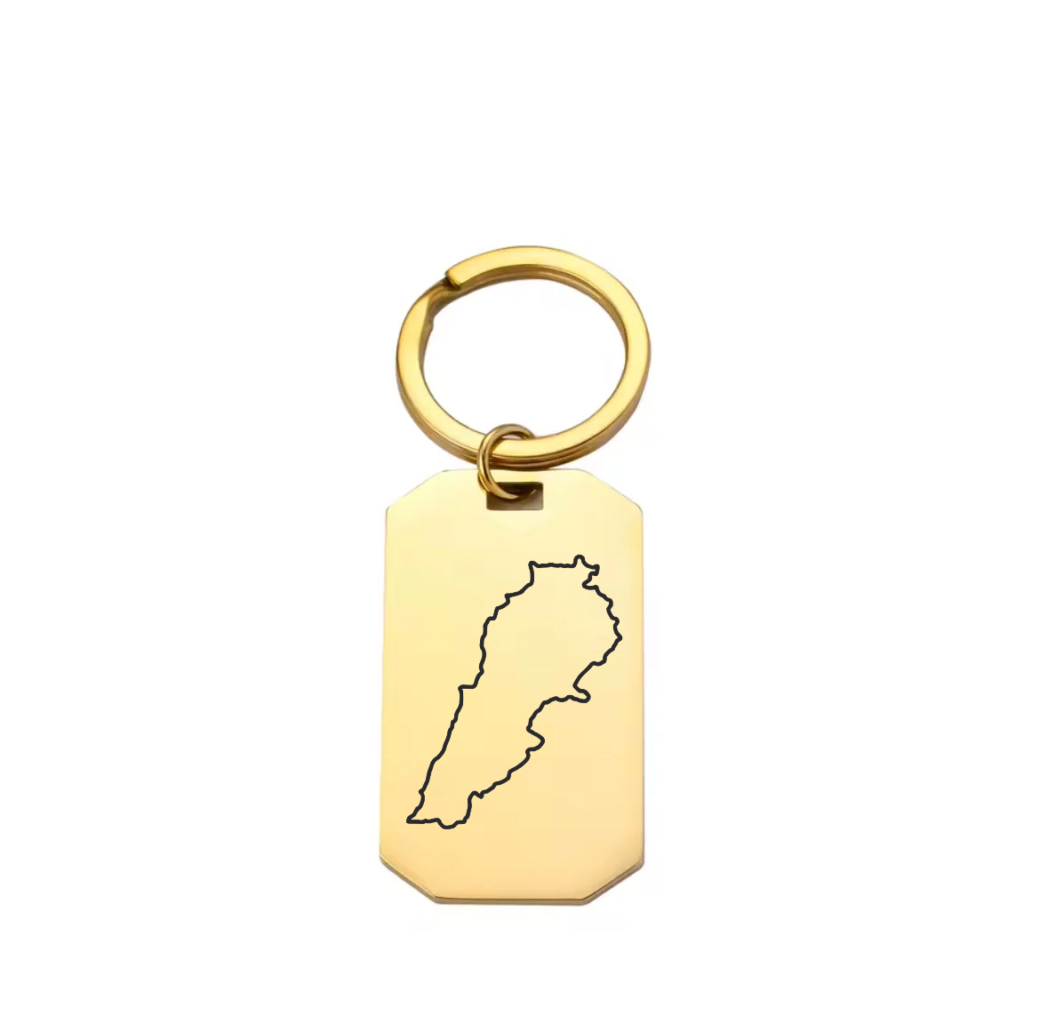 Schlüsselanhänger Landkarte