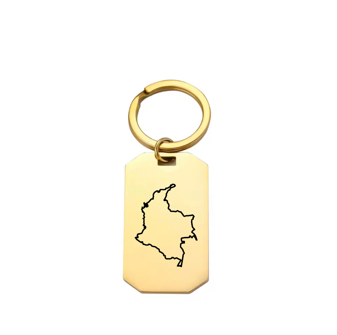 Schlüsselanhänger Landkarte