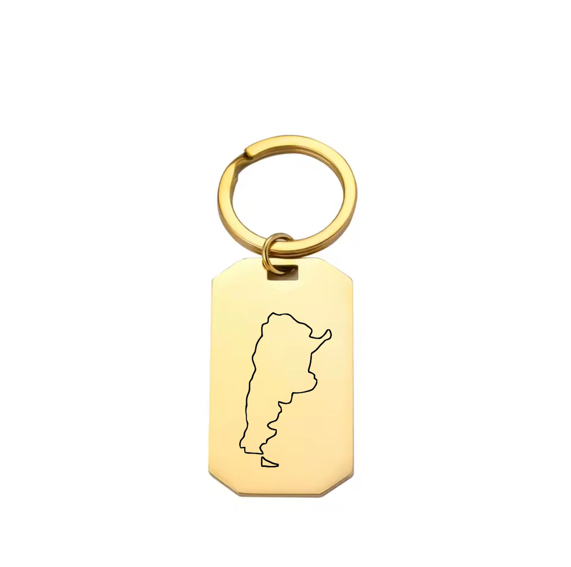 Schlüsselanhänger Landkarte