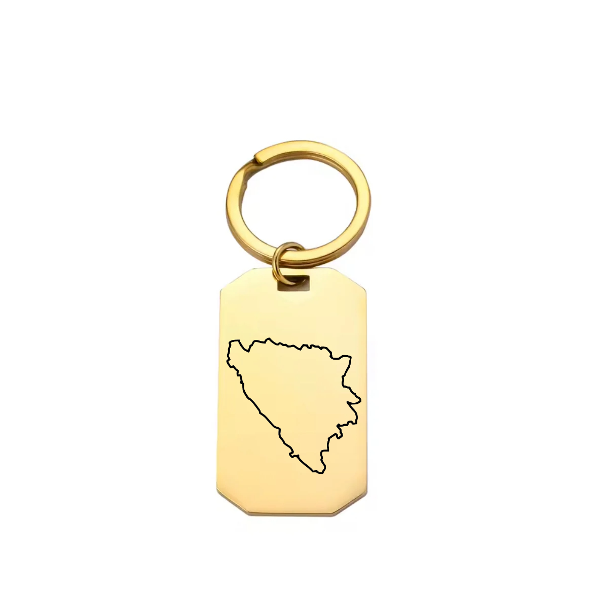 Schlüsselanhänger Landkarte