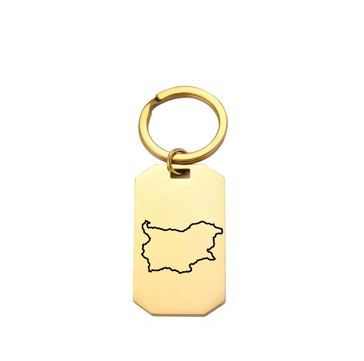 Schlüsselanhänger Landkarte