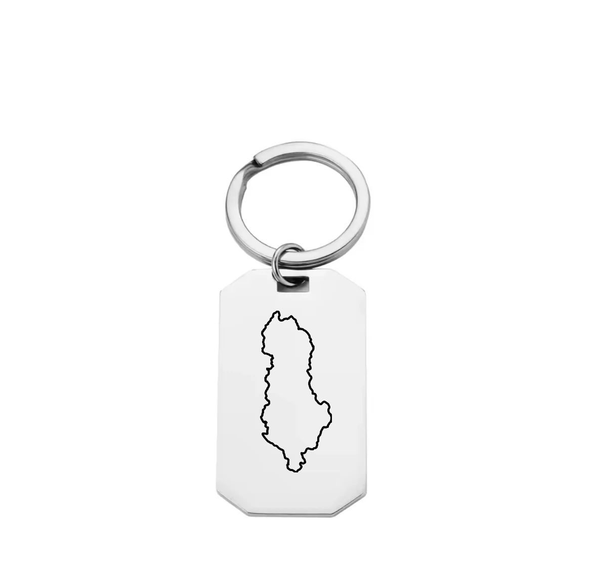 Schlüsselanhänger Landkarte