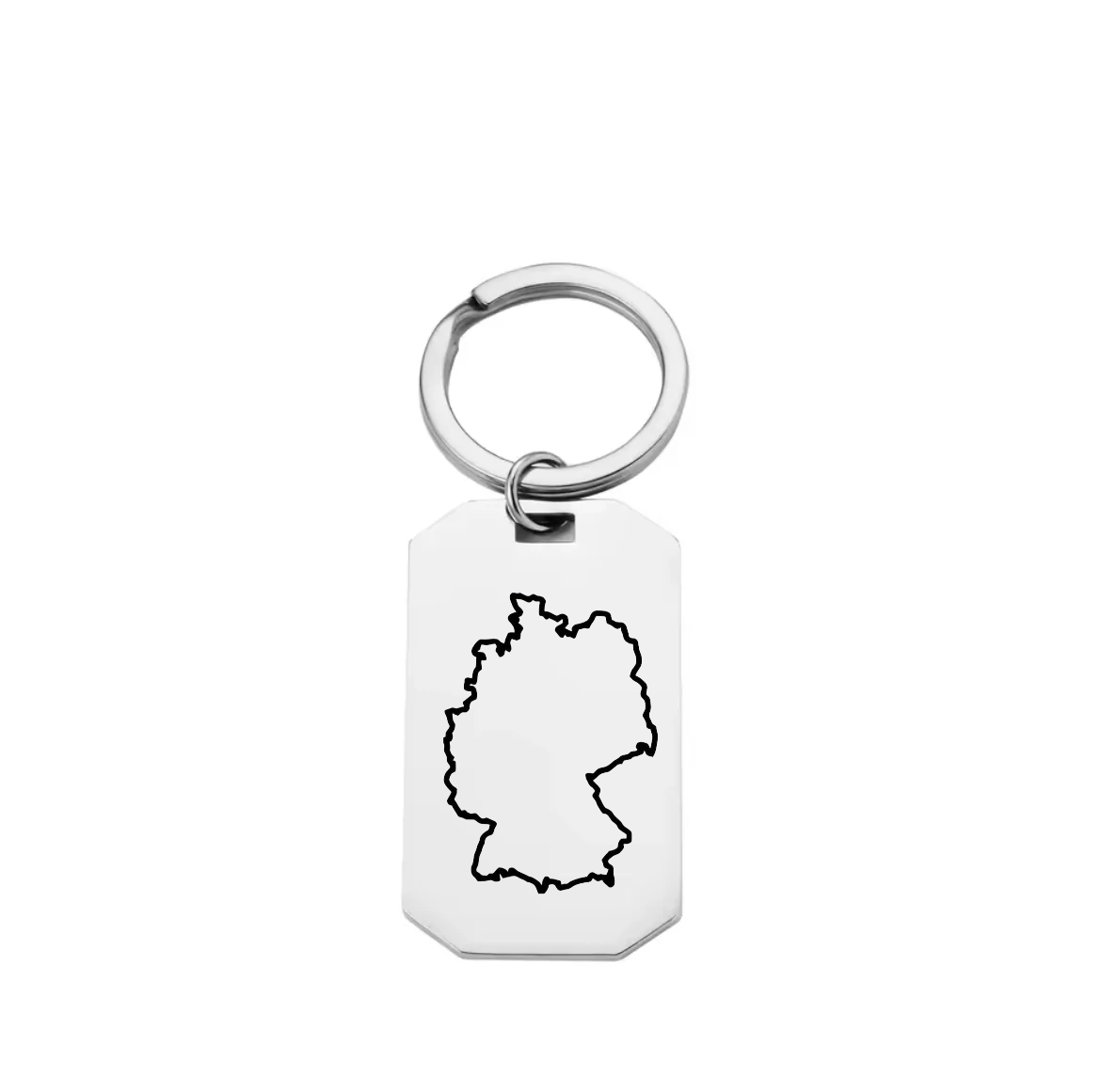 Schlüsselanhänger Landkarte