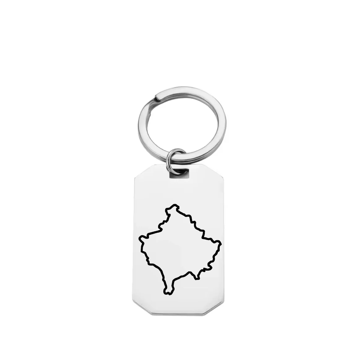 Schlüsselanhänger Landkarte