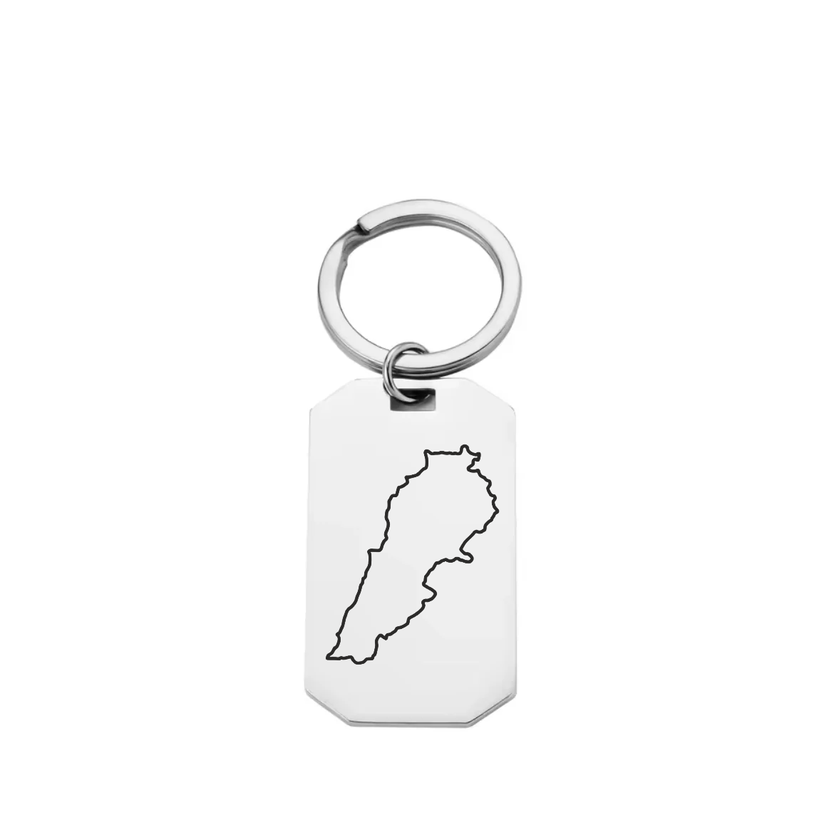 Schlüsselanhänger Landkarte