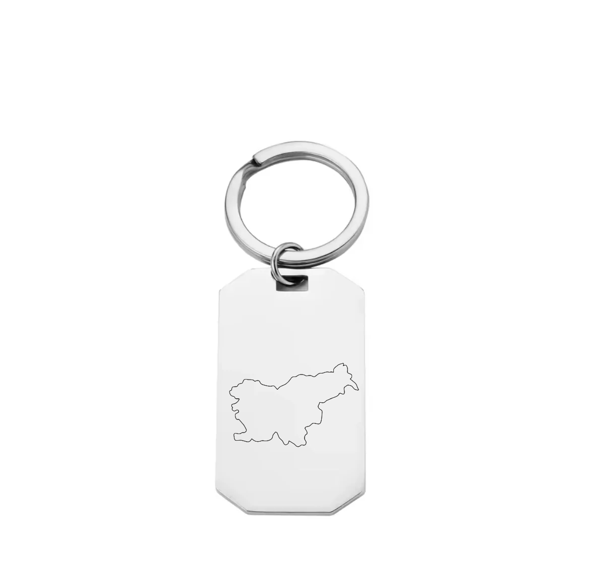 Schlüsselanhänger Landkarte
