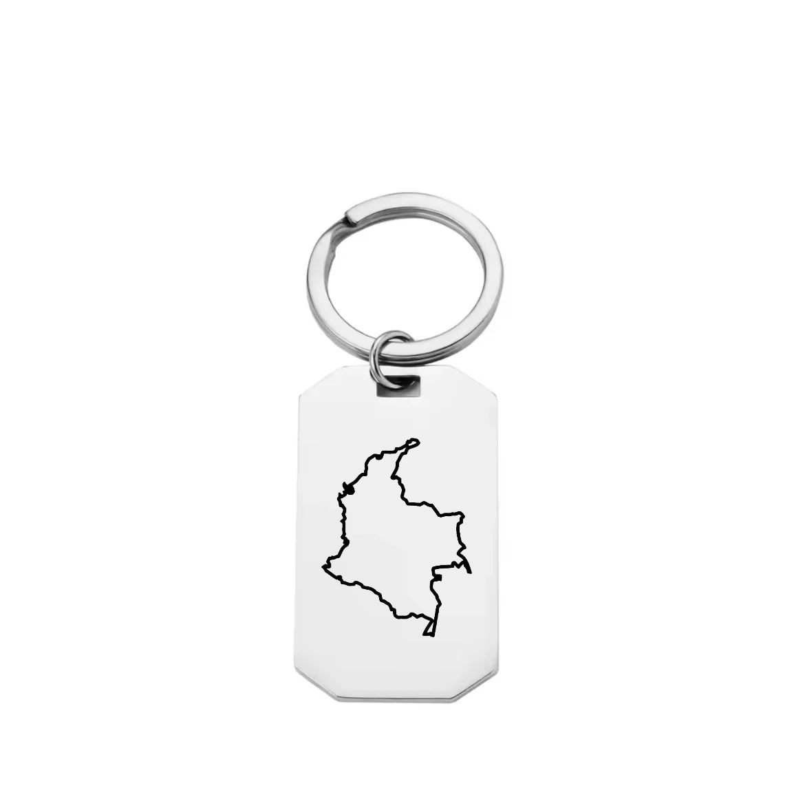 Schlüsselanhänger Landkarte