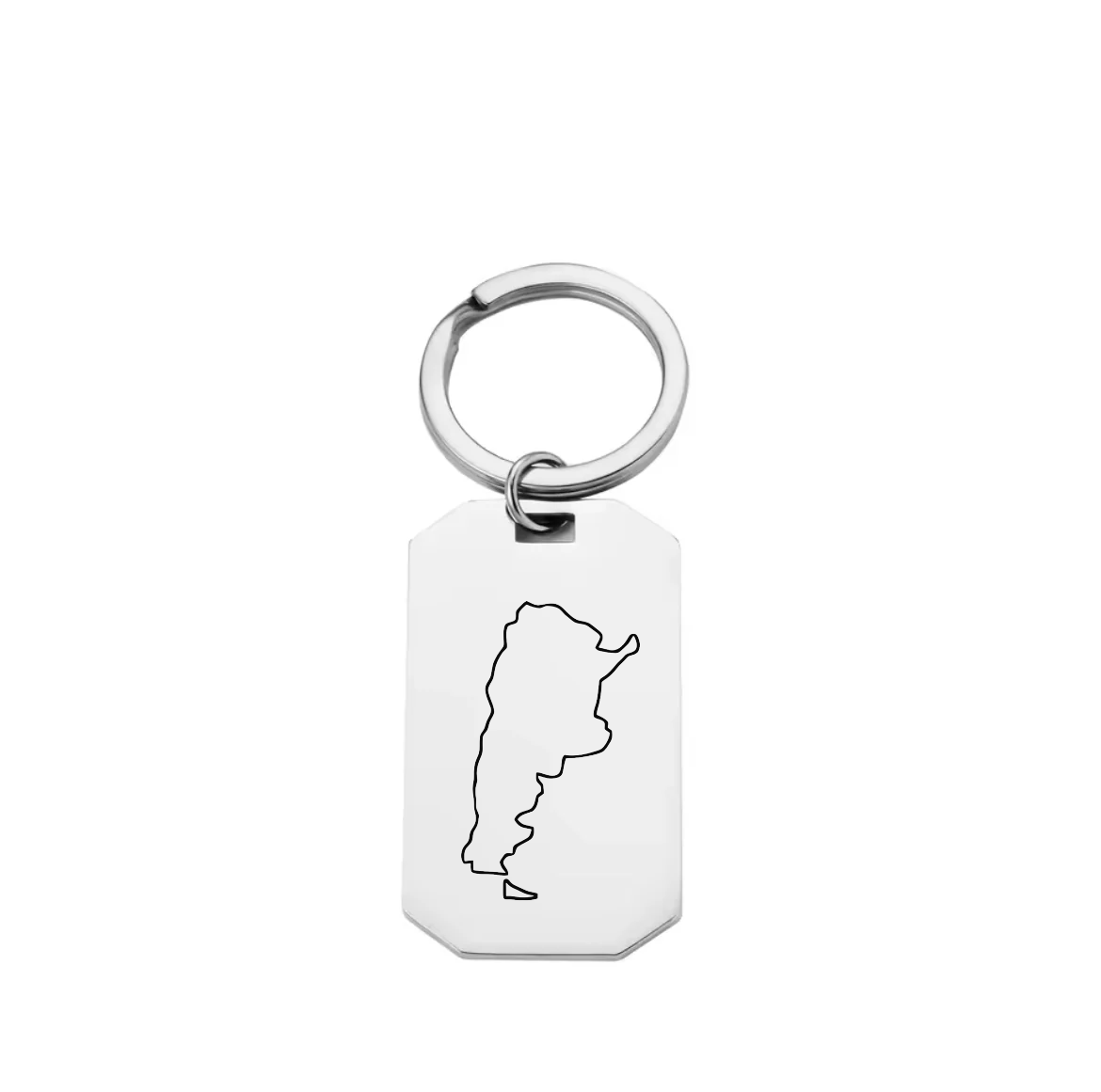 Schlüsselanhänger Landkarte