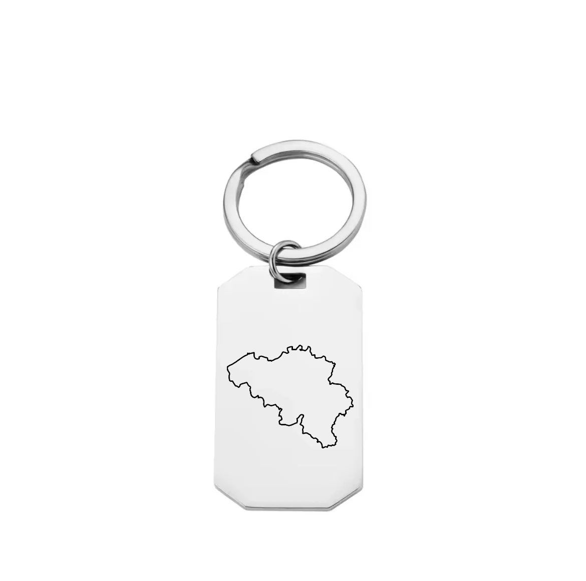 Schlüsselanhänger Landkarte
