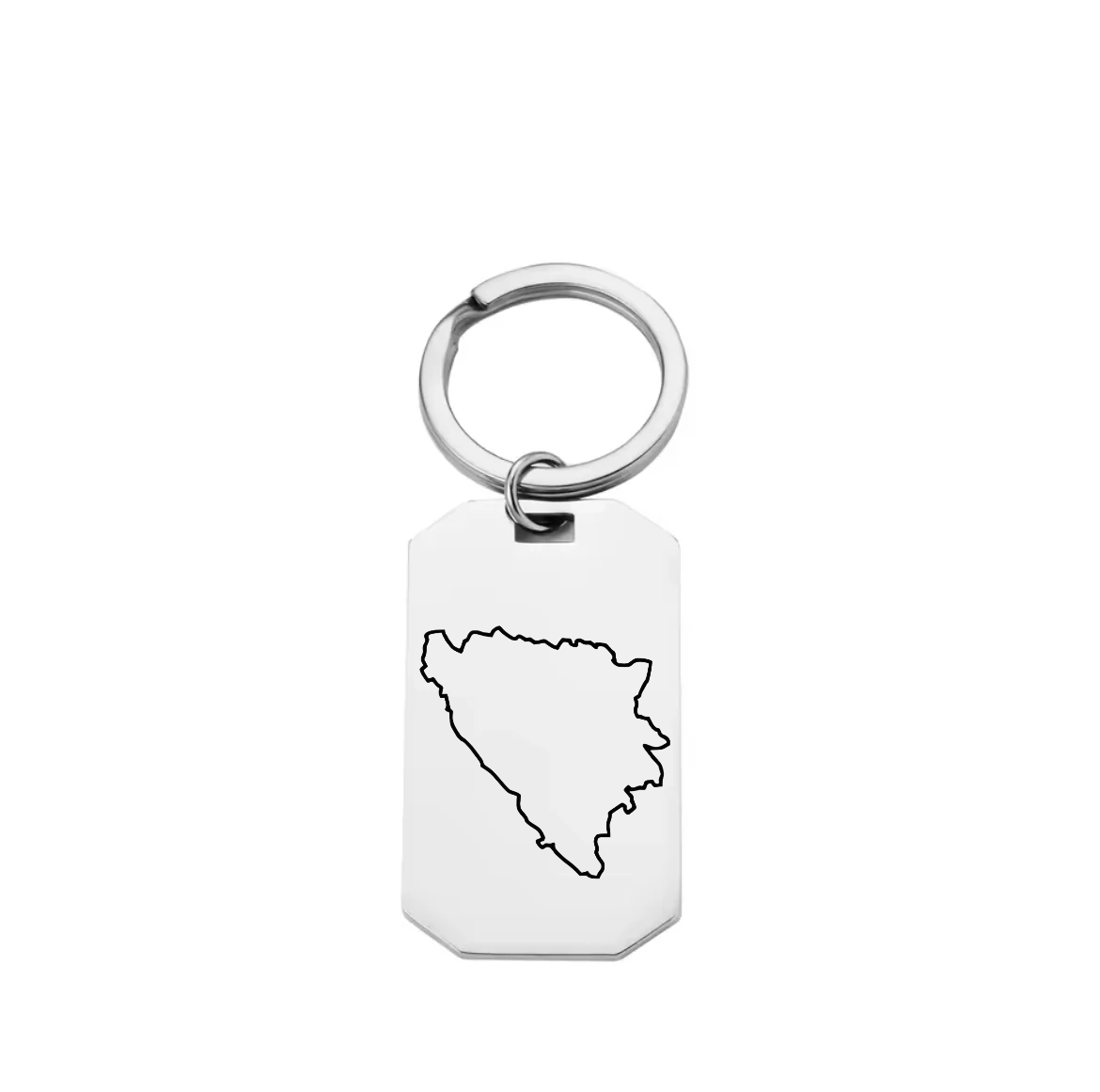 Schlüsselanhänger Landkarte