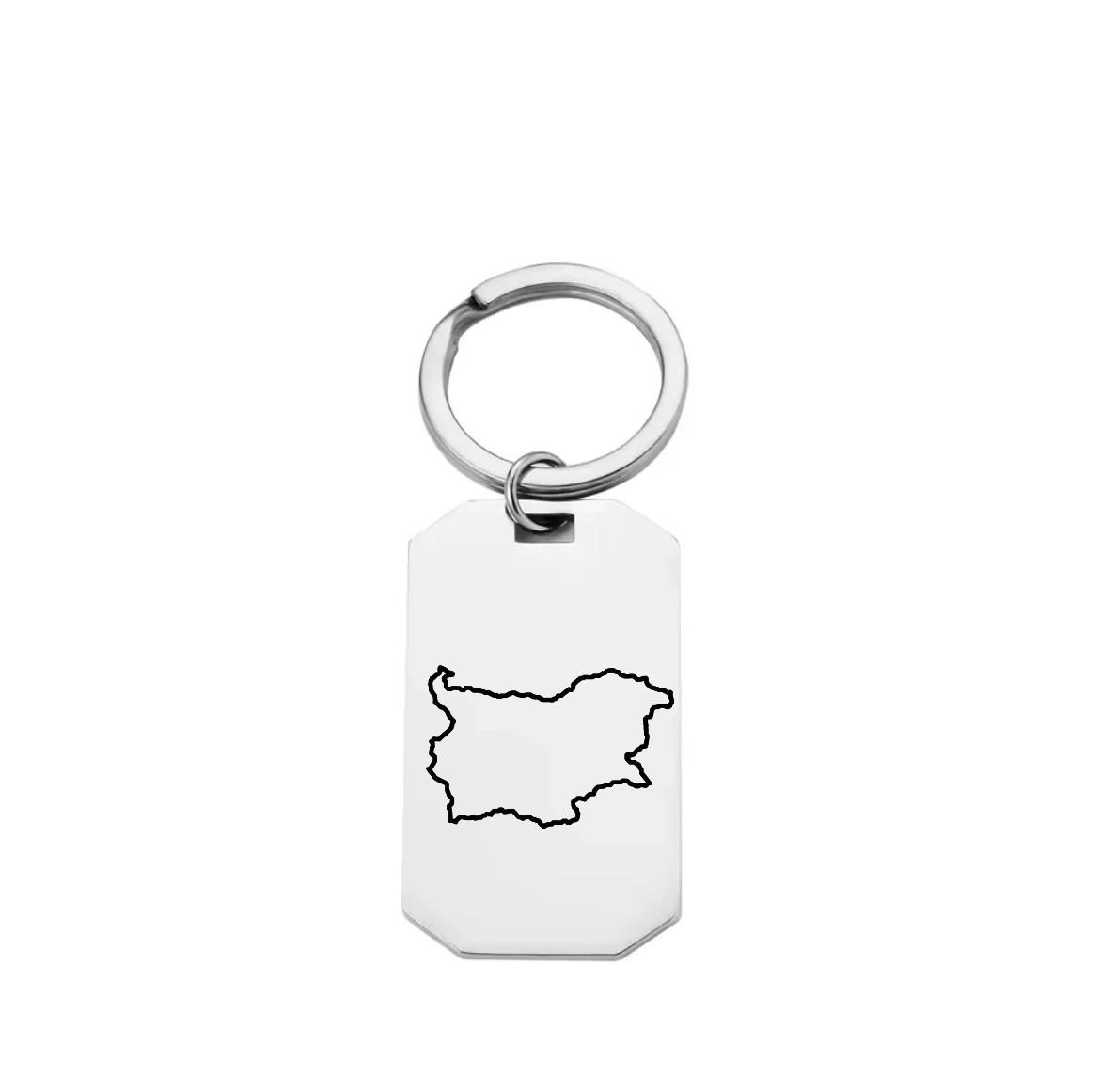 Schlüsselanhänger Landkarte